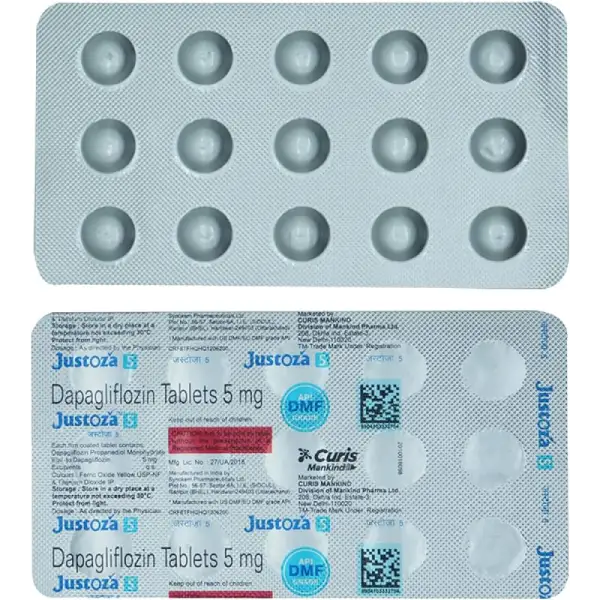 Justoza 5mg Tablet